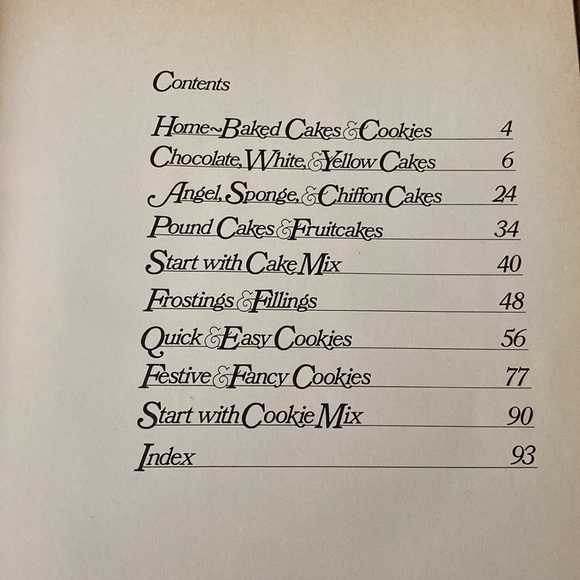 Vintage 1950’s-‘80s Lot of 7 Dessert Books - Picture 6 of 16